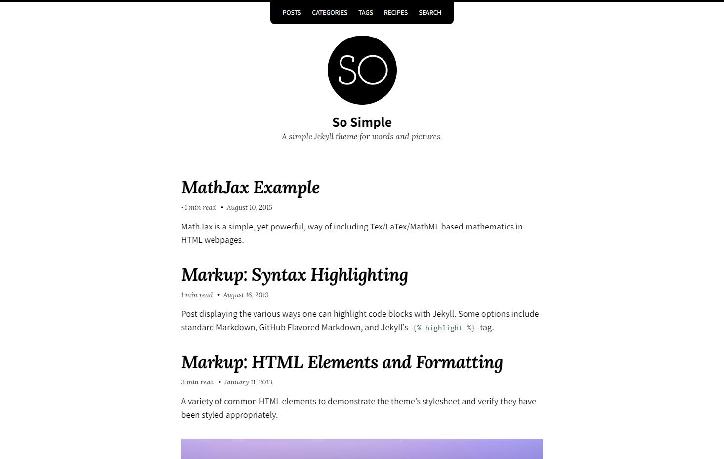 Screenshot So Simple