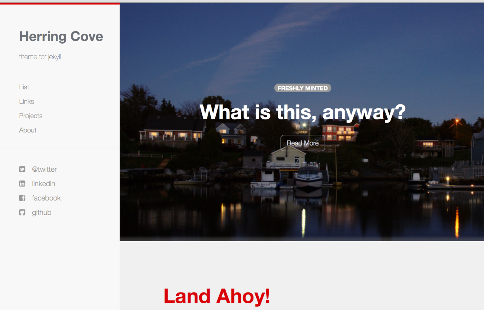 Herring Cove Screenshot