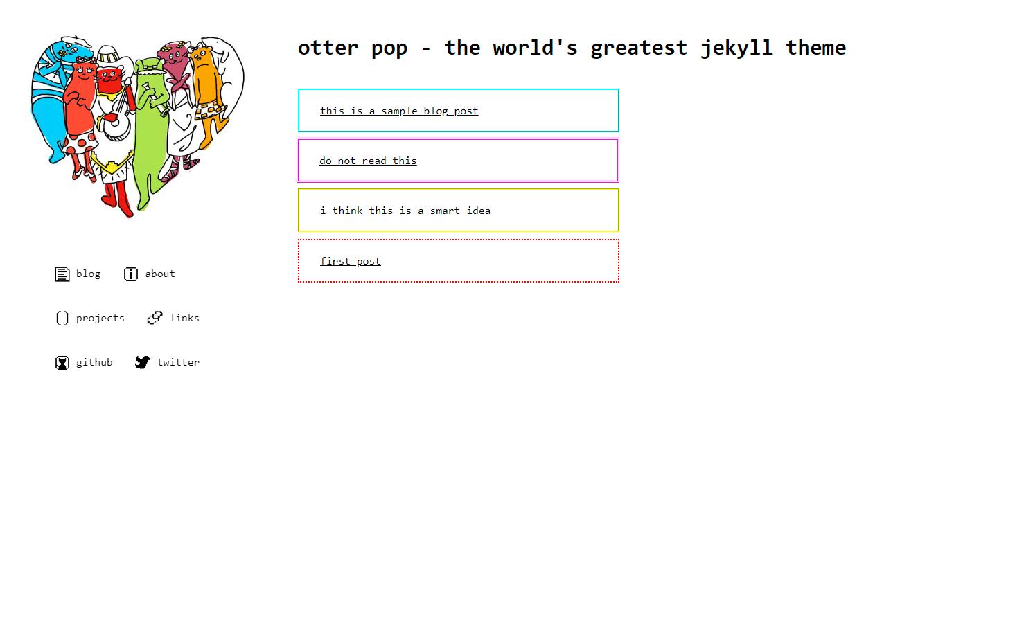 Screenshot Otter Pop