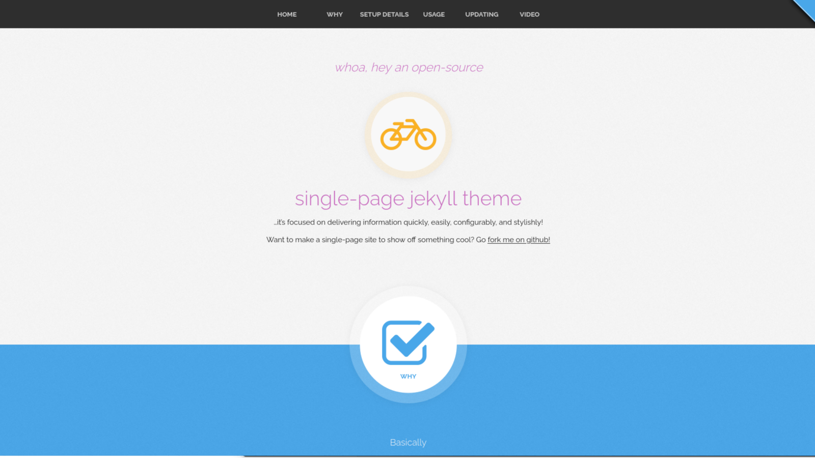 Screenshot SinglePaged