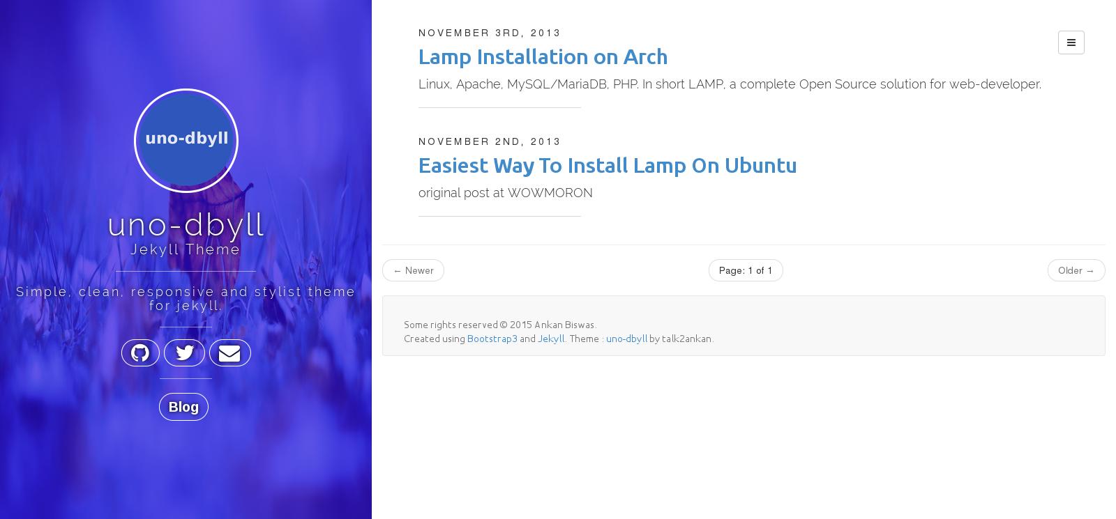 Screenshot Uno-dbyll