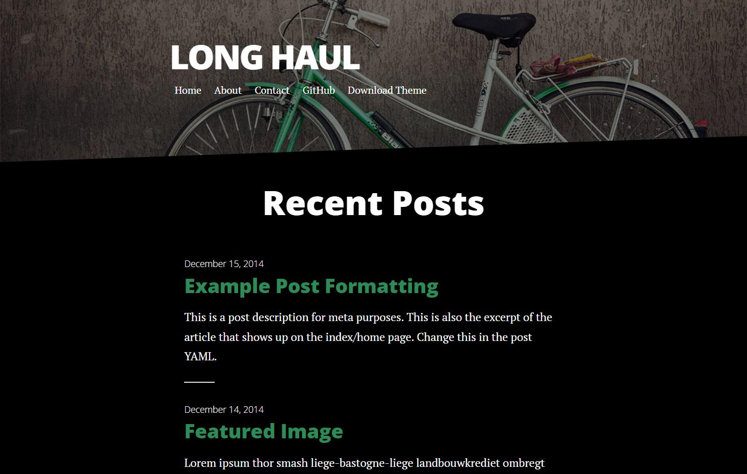 Screenshot Long Haul