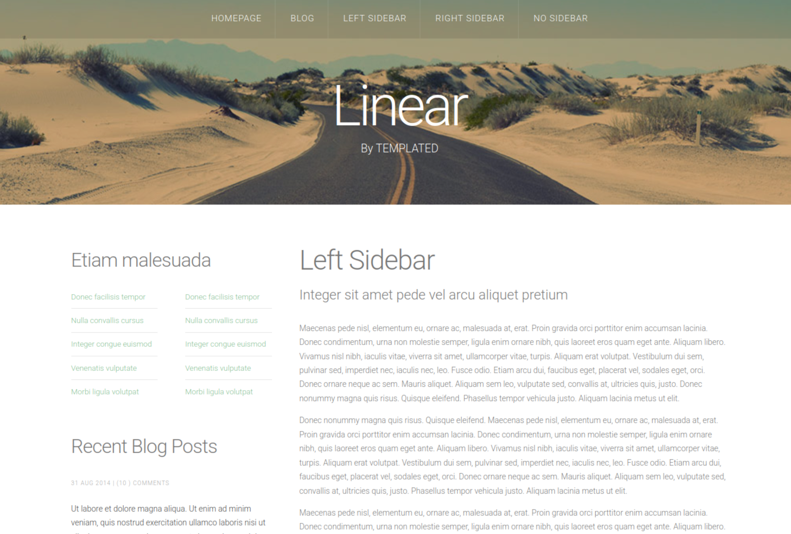 Screenshot Linear
