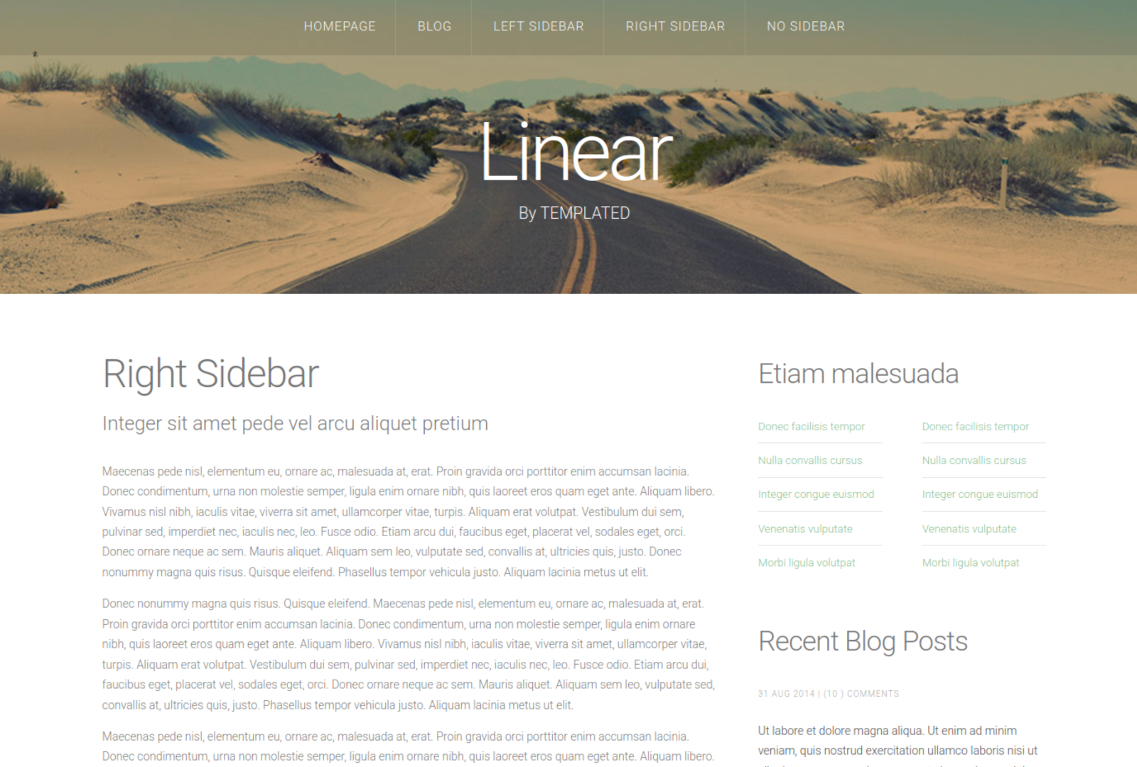Screenshot Linear