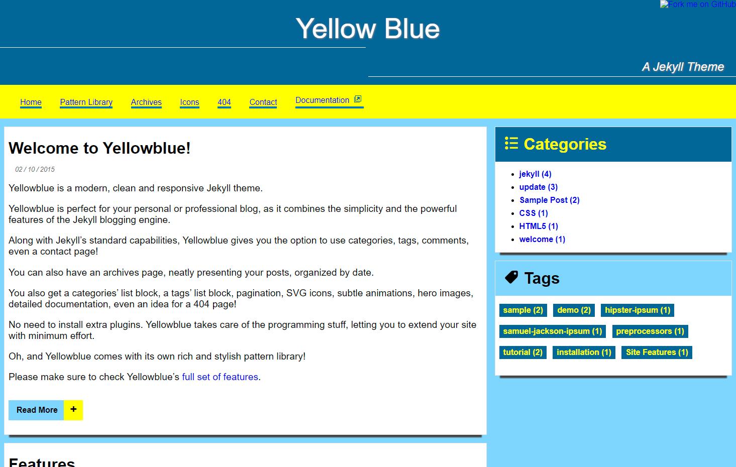 Screenshot Yellowblue