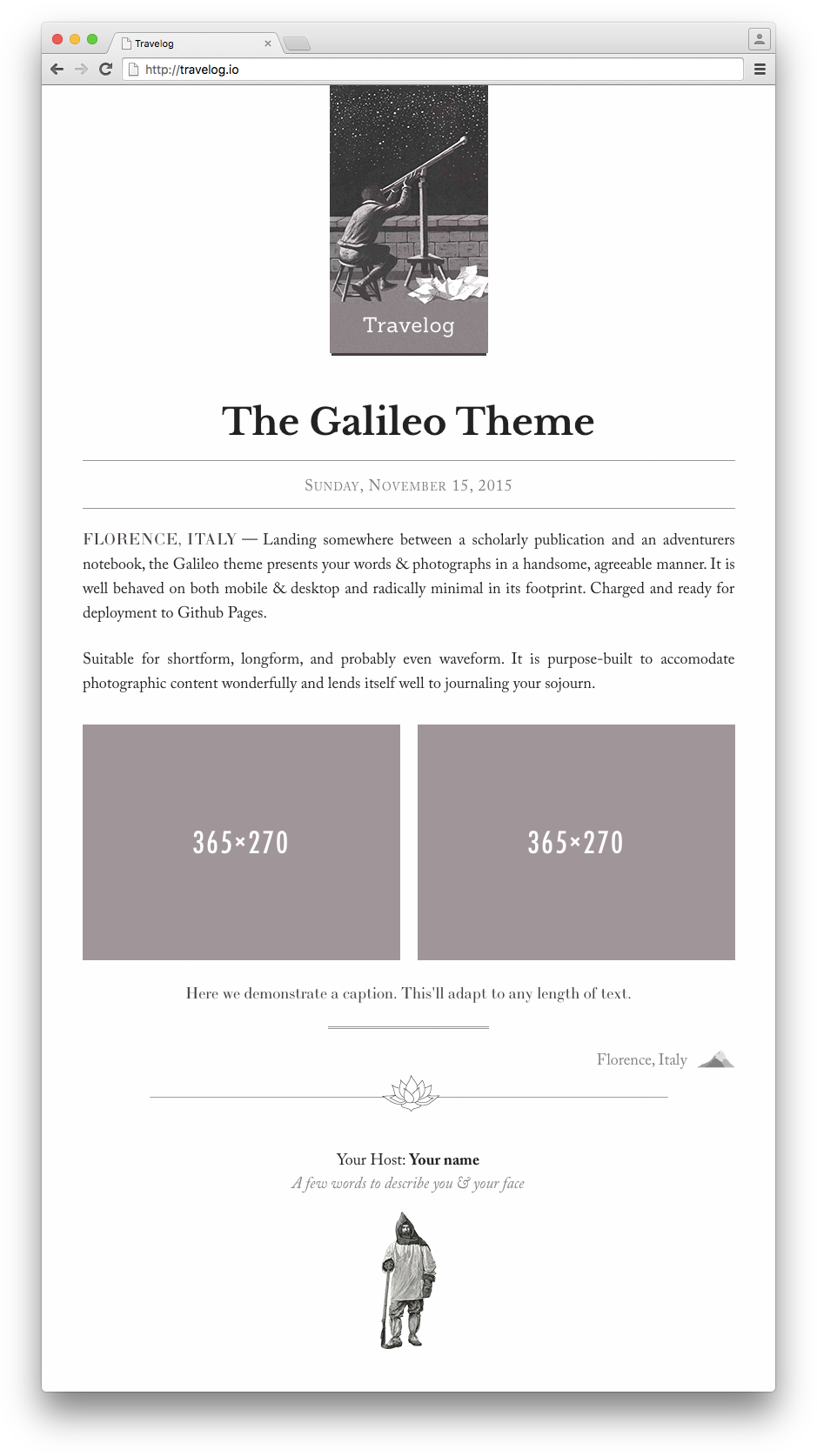 Screenshot Galileo