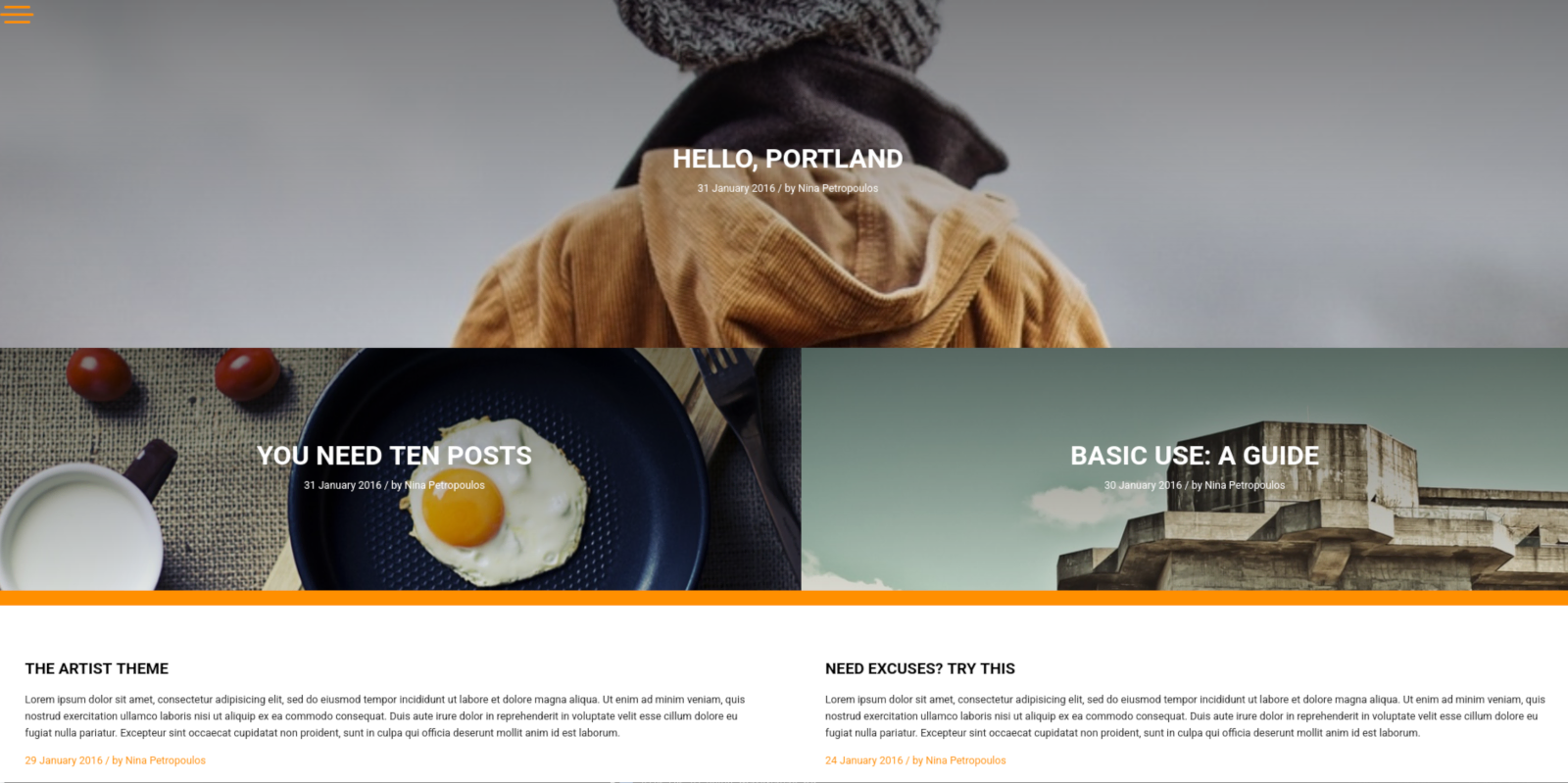 Screenshot Artist Theme