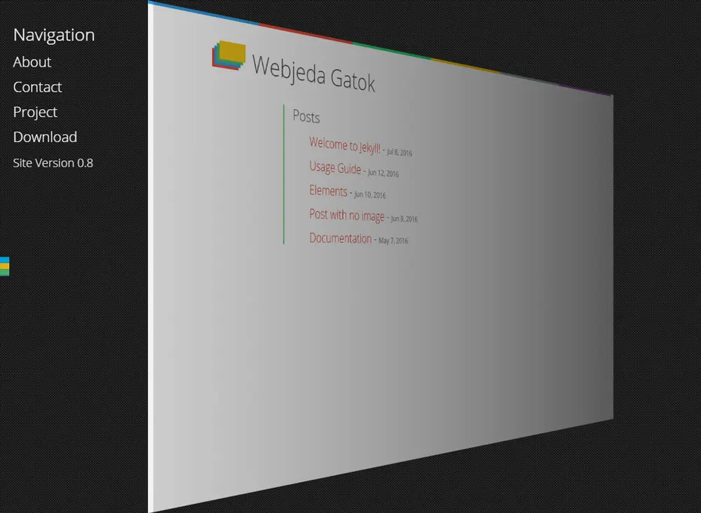 Webjeda Gatok Screenshot
