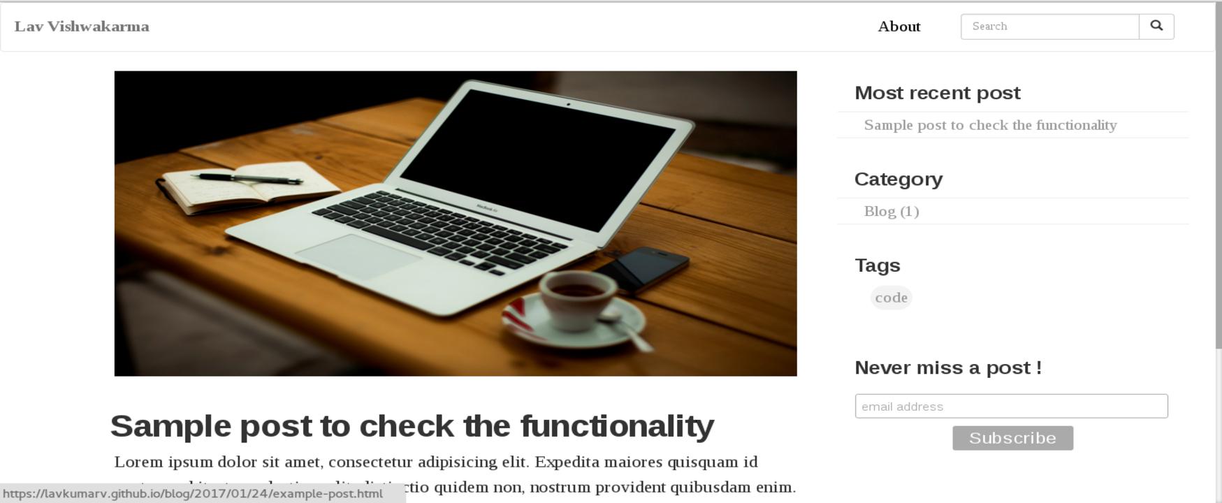 Screenshot Feature Blog