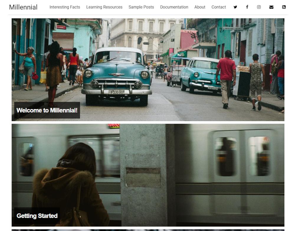 Screenshot Millennial