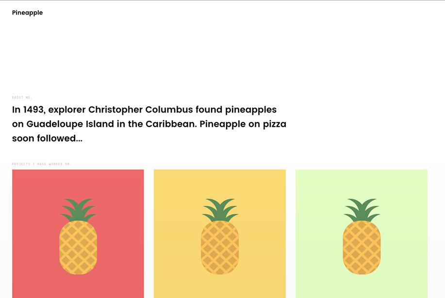 Screenshot Pineapple
