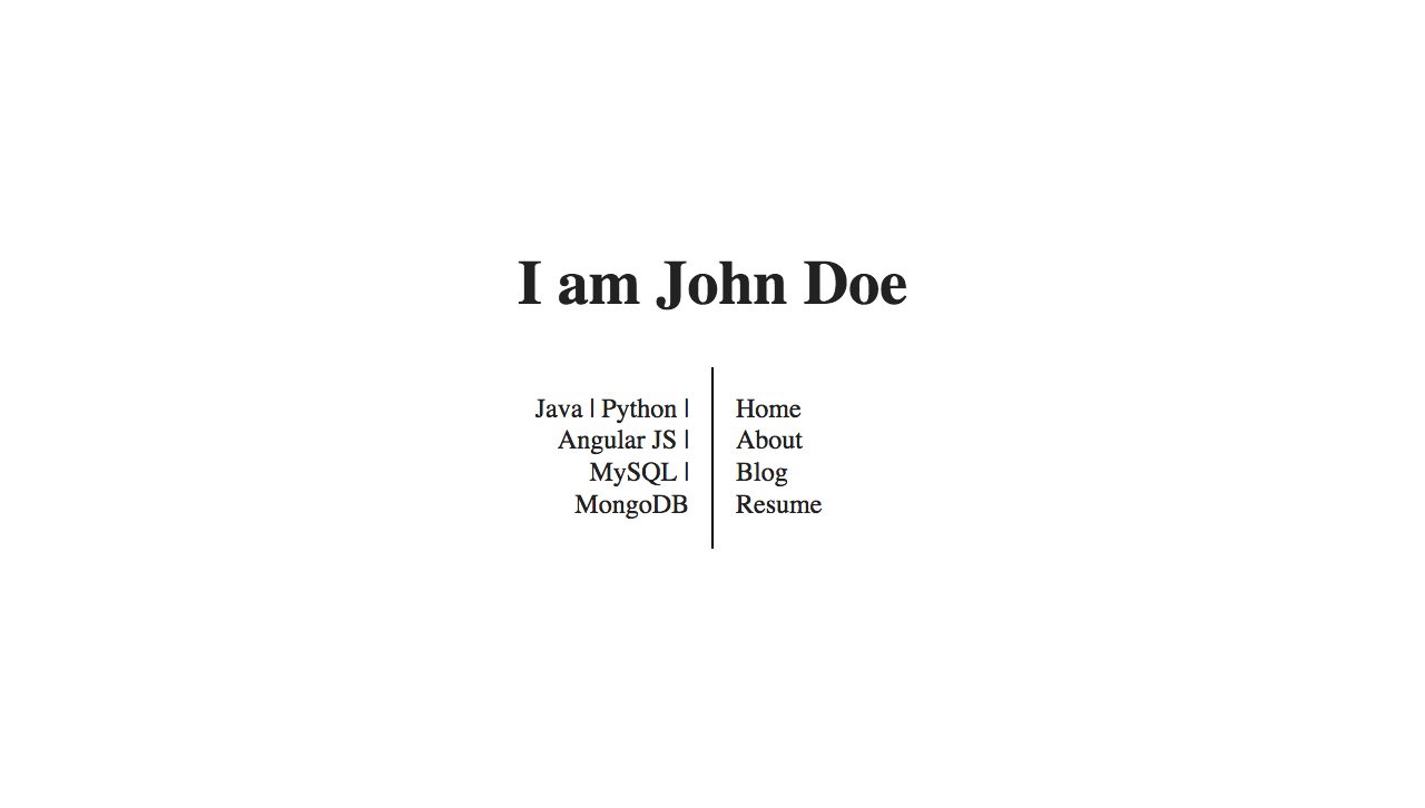 Screenshot Dev-Blog-Portfolio