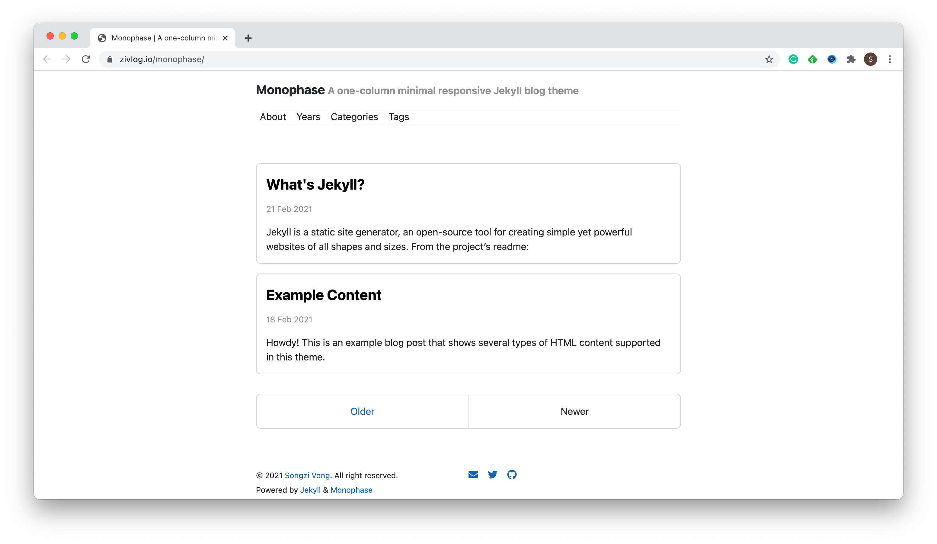 Screenshot Monophase