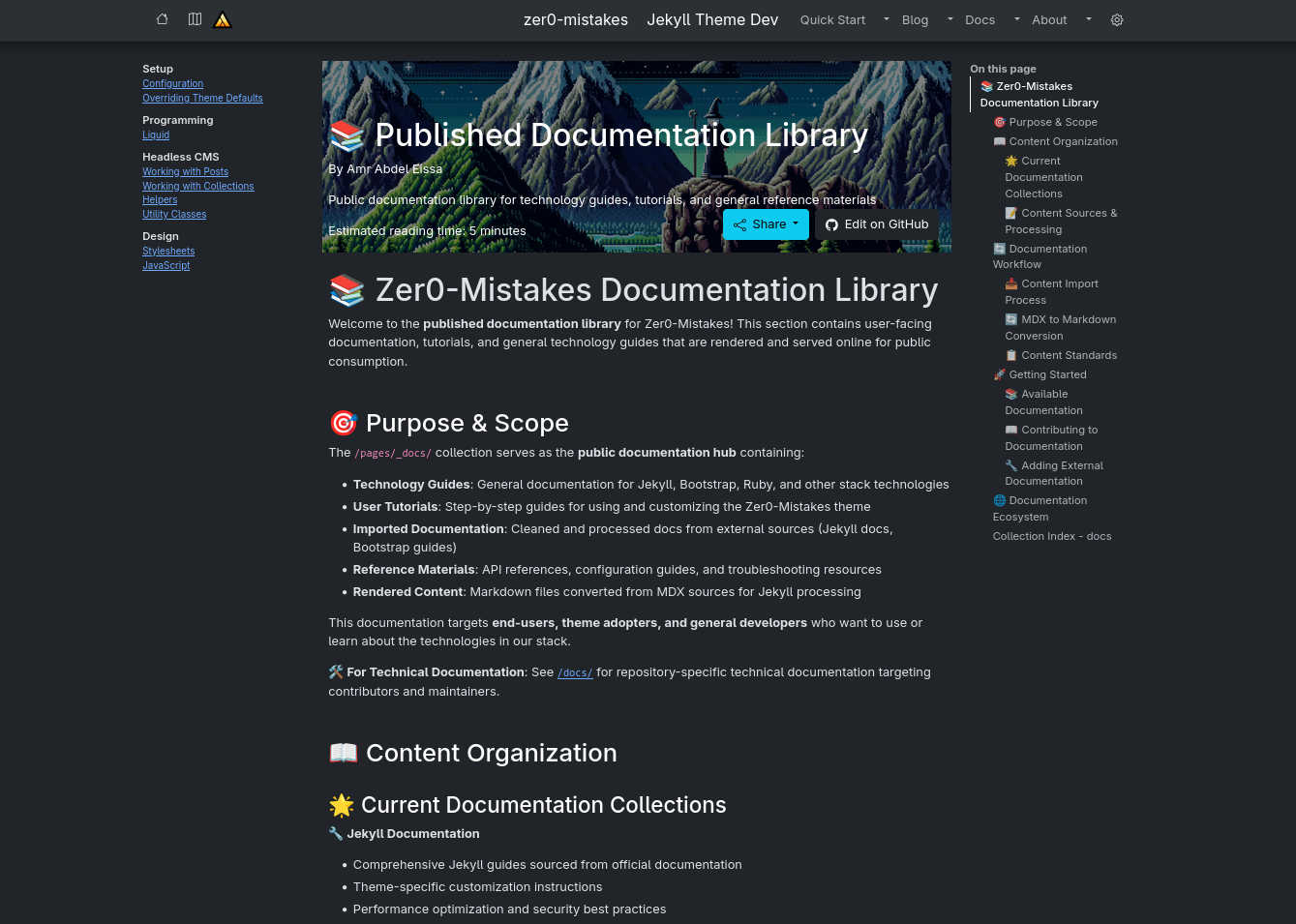 Screenshot Zer0 Mistakes