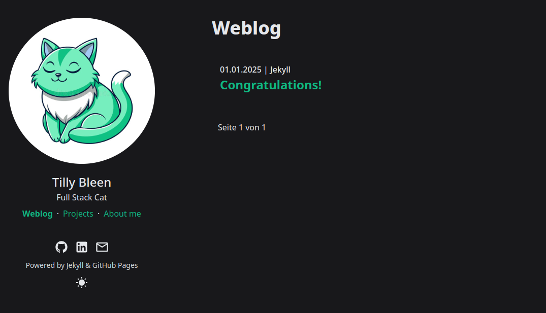 Screenshot BlueGreen