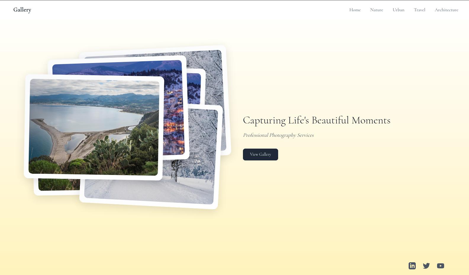 Minimal Gallery Screenshot