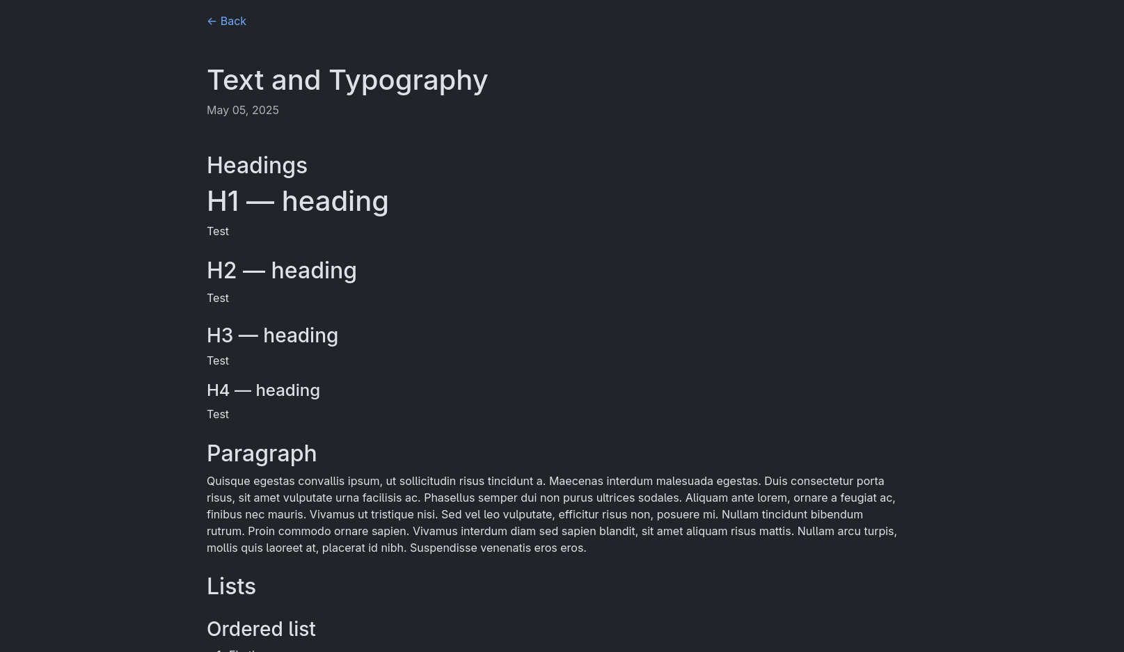 Screenshot JS-Free Dark
