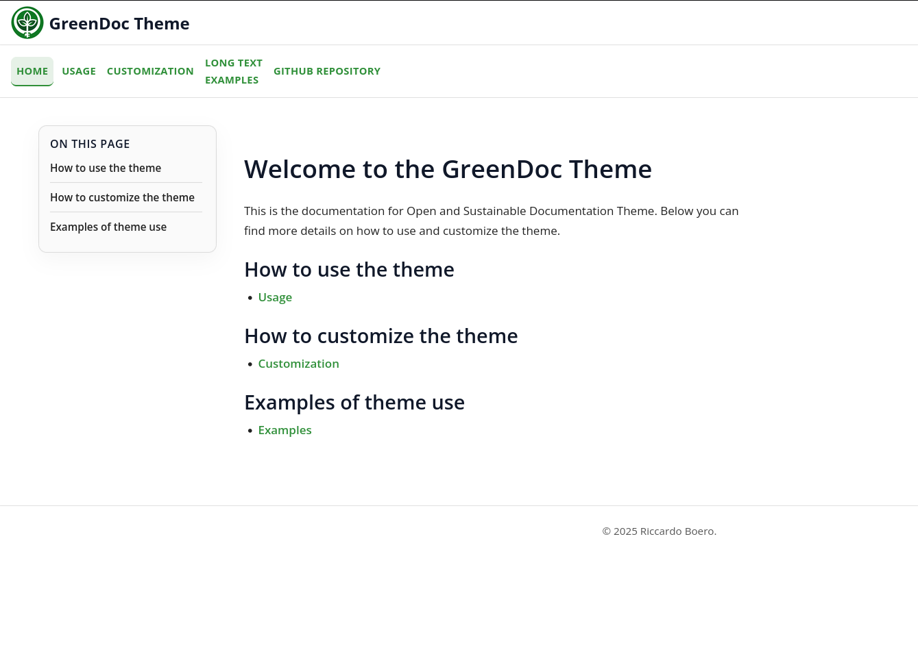 GreenDoc Screenshot